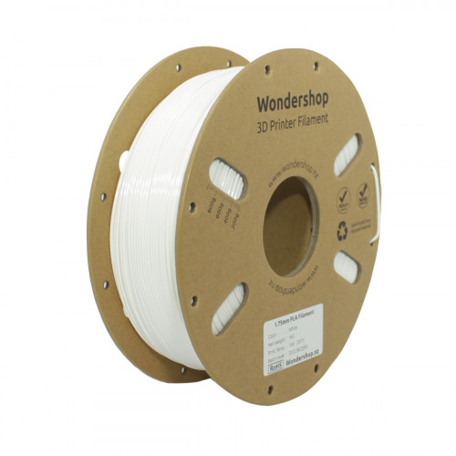 PLA Filament 1.75mm 1kg - White