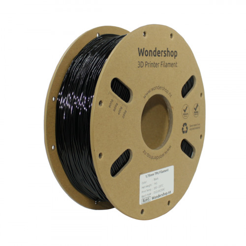 TPU 95A Flexible Filament 1.75mm 1kg - Black