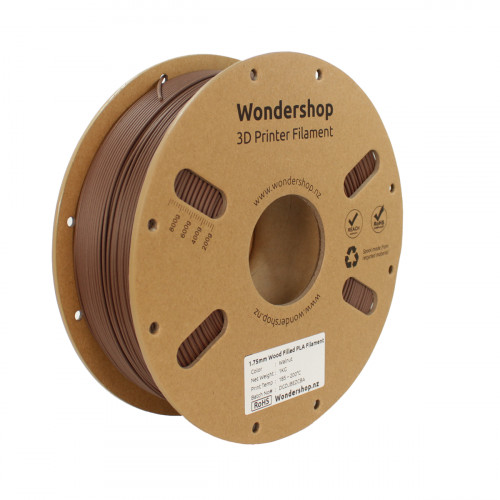 PLA Wood-Infill Filament 1.75mm 1kg - Walnut