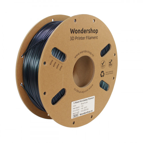 PLA Galaxy Filament 1.75mm 1kg - Blue Purple