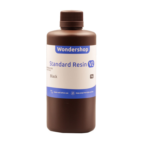3D Printing Standard Resin V2 1kg - Black